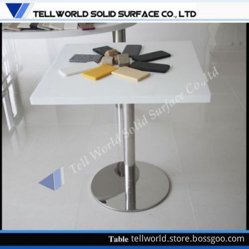 Corian Coffee Table Top/ Square Restaurant Dining Table